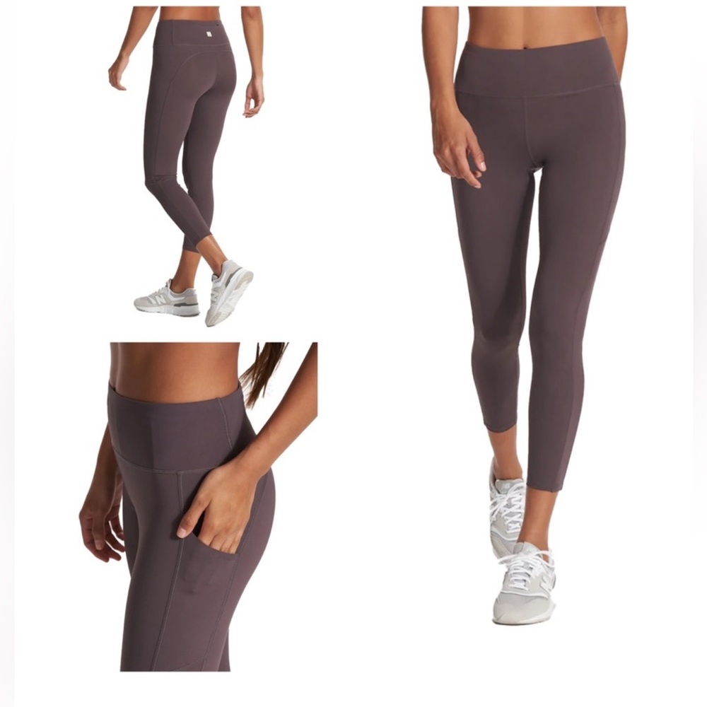 Vuori Stride Legging in Plum